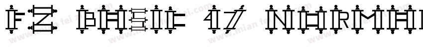 FZ BASIC 47 Normal字体转换